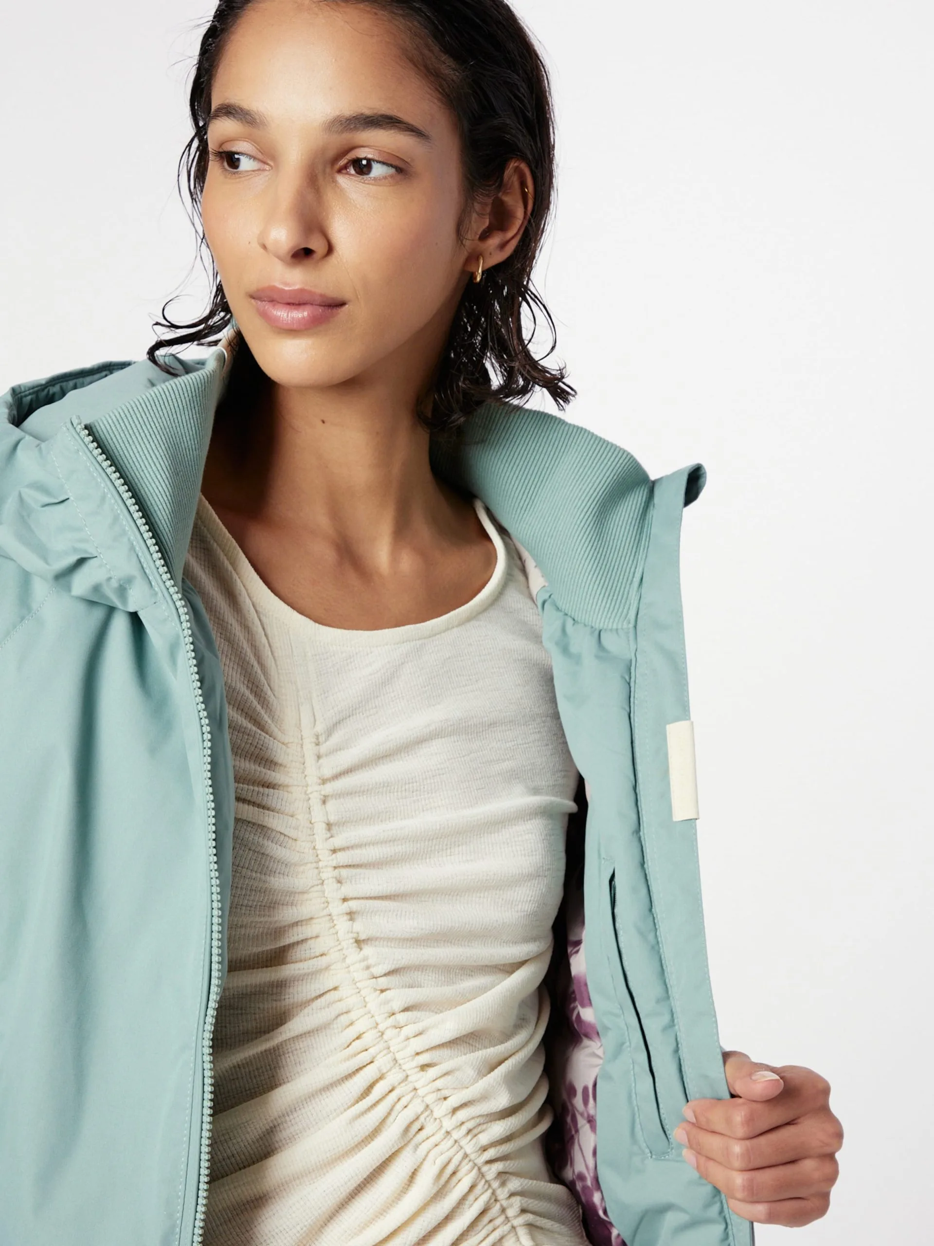 Ragwear Tussenjassen Tussenjas DIZZIE Dames Opaal 2 Ragwear Tussenjassen Tussenjas DIZZIE Dames Opaal - Afbeelding 2