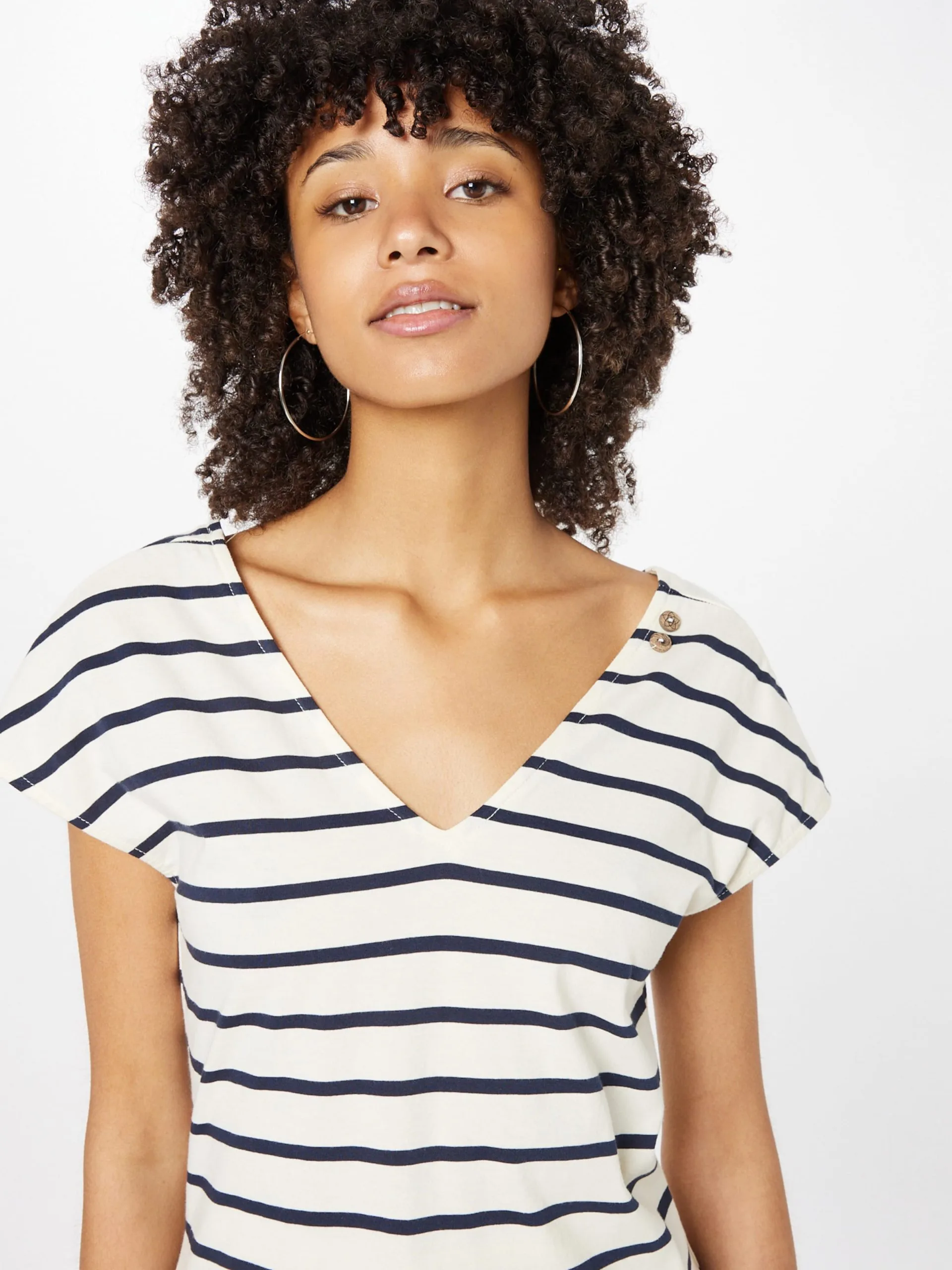 Ragwear T-shirts Shirt RIKKI Dames Wit 2 Ragwear T-shirts Shirt RIKKI Dames Wit - Afbeelding 2