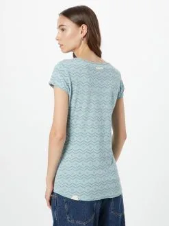 Ragwear T-shirts Shirt MINTT Dames Blauw -Ragwear Verkoopwinkel 7c821366c6474bcbc211753c83256d02