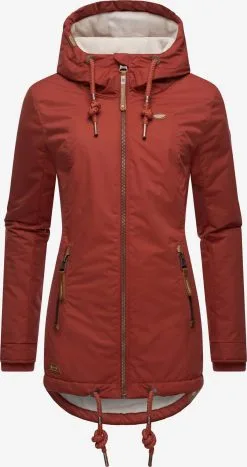 Ragwear Outdoor Jassen Functionele Jas Zuzka Dames Roestrood -Ragwear Verkoopwinkel 7d1ee7f8b6ed2614f01bbbc062c45af3
