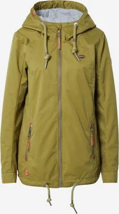 Ragwear Tussenjassen Tussenjas Zuzka Dames Olijfgroen