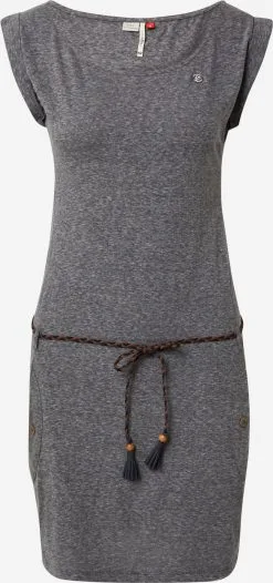 Ragwear Zomerjurken Zomerjurk Tag Dames Grijs Gemêleerd