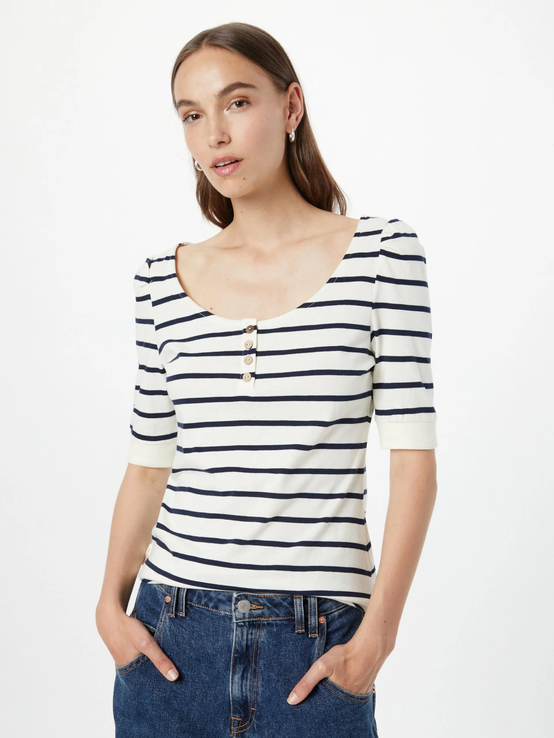 Ragwear T-shirts Shirt REGATTKA Dames Offwhite 3 Ragwear T-shirts Shirt REGATTKA Dames Offwhite - Afbeelding 3