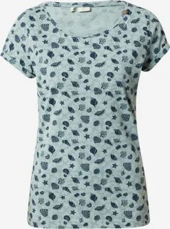 Ragwear T-shirts Shirt Dames Marine / Aqua