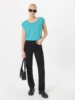 Ragwear T-shirts Shirt TULSA Dames Lichtblauw -Ragwear Verkoopwinkel 87ba7a9728830ca894f1527085dded26