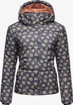 Ragwear Winterjassen Winterjas Dames Duifblauw -Ragwear Verkoopwinkel 88af41eb4558fe51cbd7b6fee0549c1a