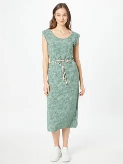 Ragwear Zomerjurken Zomerjurk TAG Dames Groen -Ragwear Verkoopwinkel 8913ffe60ed086969f249a243736a336