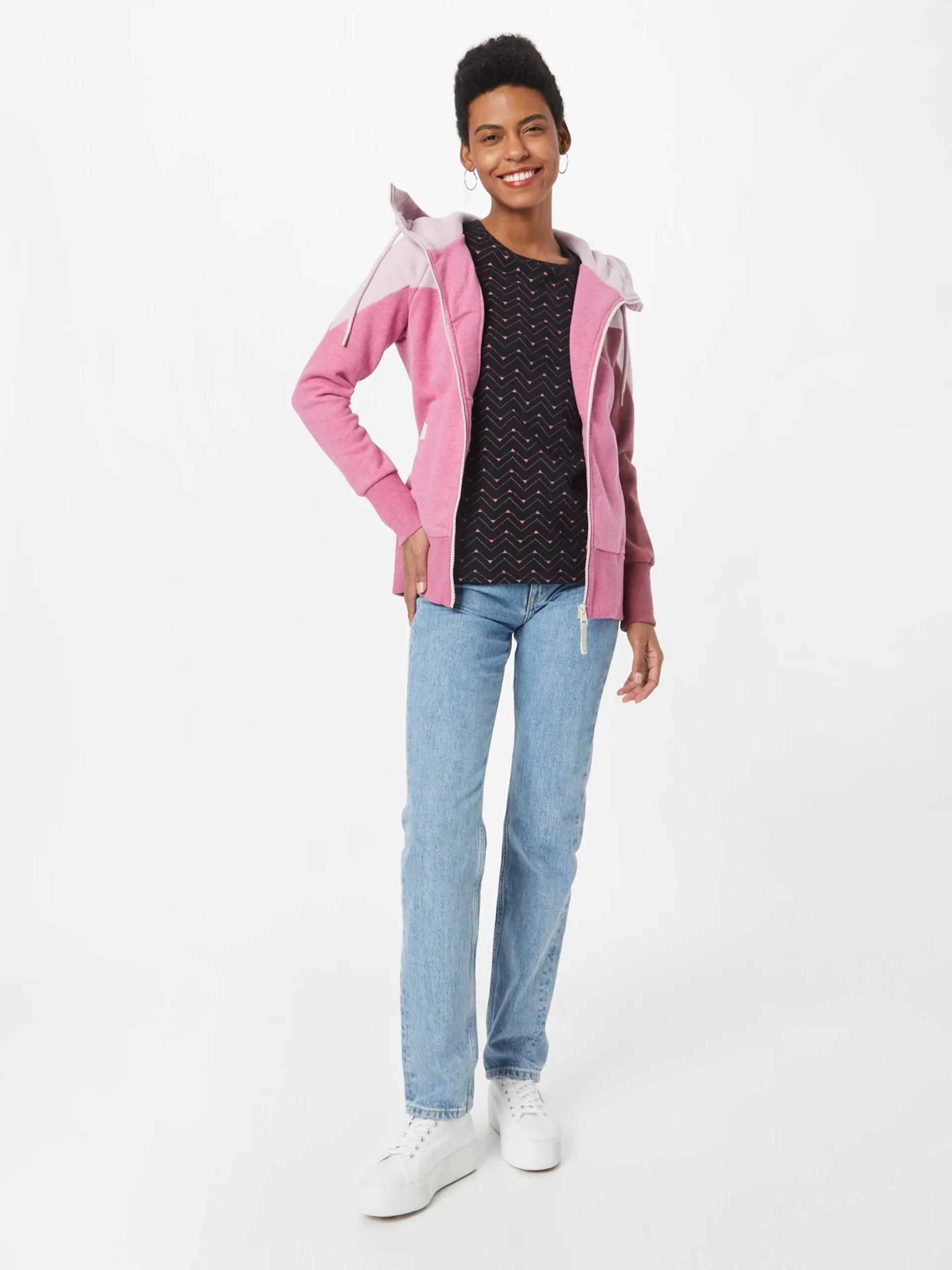 Ragwear T-shirts Shirt Dames Zwart 5 Ragwear T-shirts Shirt Dames Zwart - Afbeelding 5