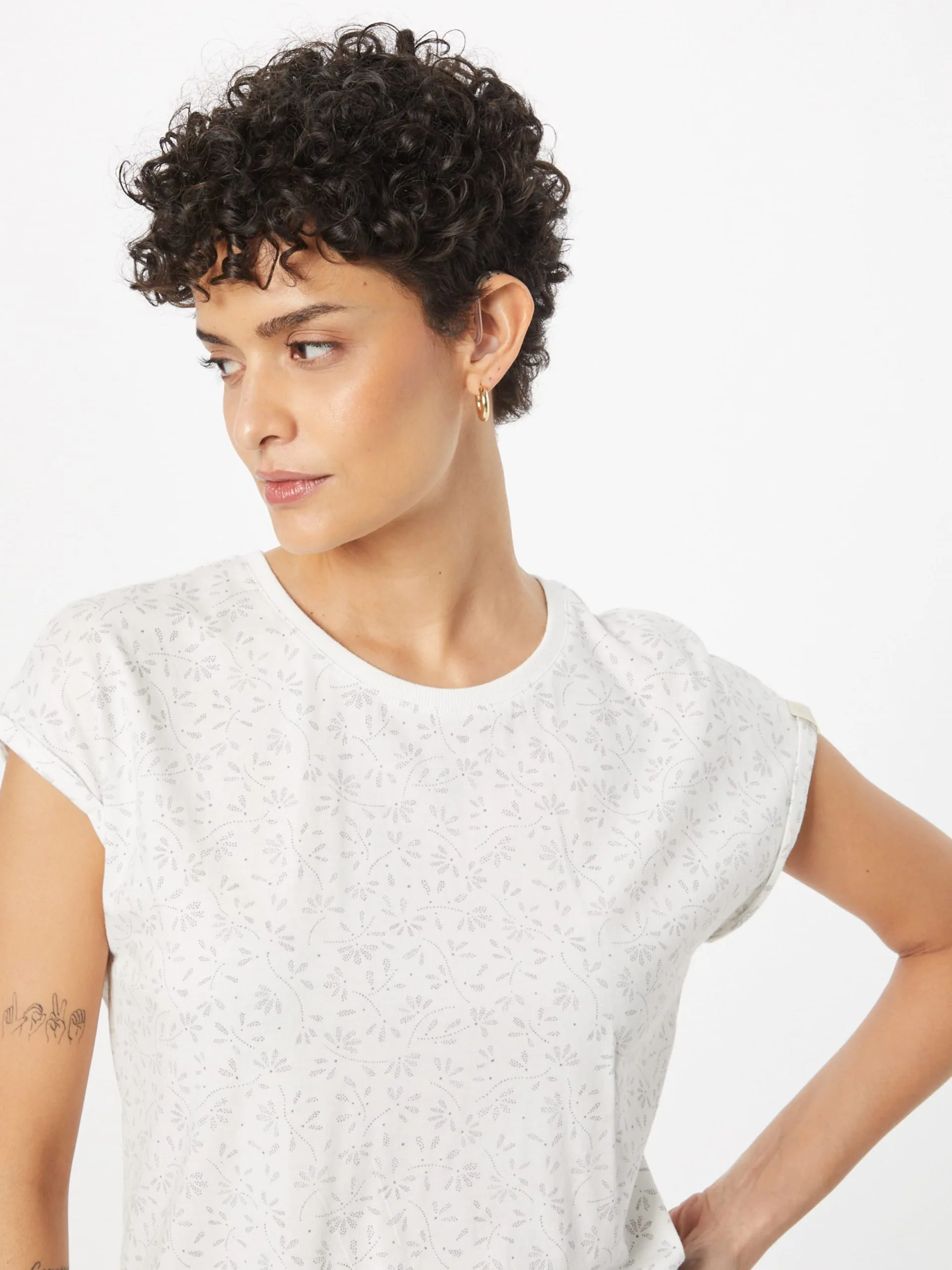 Ragwear T-shirts Shirt DIONA Dames Wit 2 Ragwear T-shirts Shirt DIONA Dames Wit - Afbeelding 2