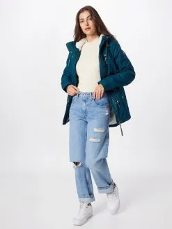 Ragwear Tussenjassen Tussenjas Monadis Dames Navy -Ragwear Verkoopwinkel 8a45cffcc9414c32431779afc83bd866