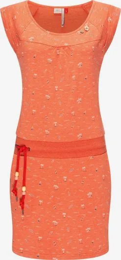 Ragwear Zomerjurken Zomerjurk Penelope Dames Oranje