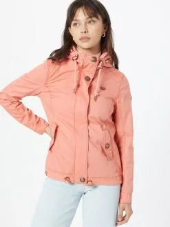 Ragwear Tussenjassen Tussenjas RIZZE Dames Koraal -Ragwear Verkoopwinkel 8e0d4aba0de44fd93ee996212ca84a77