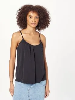 Ragwear Spaghetti Tops Top NEOLA Dames Zwart -Ragwear Verkoopwinkel 8e89311477d7abafe7ee4a078ee9a056