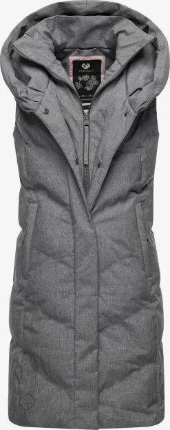 Ragwear Bodywarmers Bodywarmer Natalka Dames Grijs -Ragwear Verkoopwinkel 8f3b4ec55097d91f5d94fa7fb7610fb7