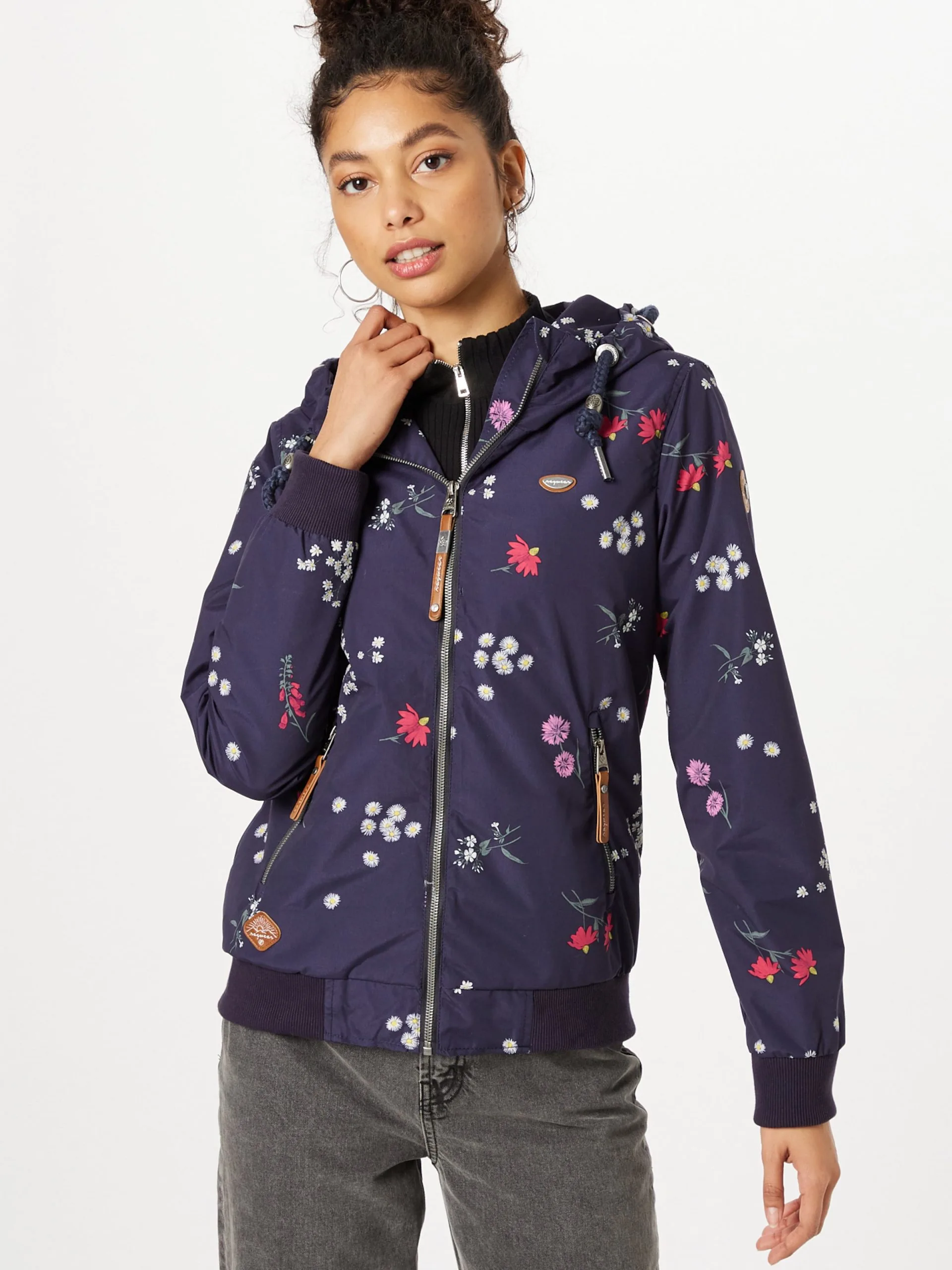 Ragwear Tussenjassen Tussenjas NUGGIE Dames Navy 3 Ragwear Tussenjassen Tussenjas NUGGIE Dames Navy - Afbeelding 3