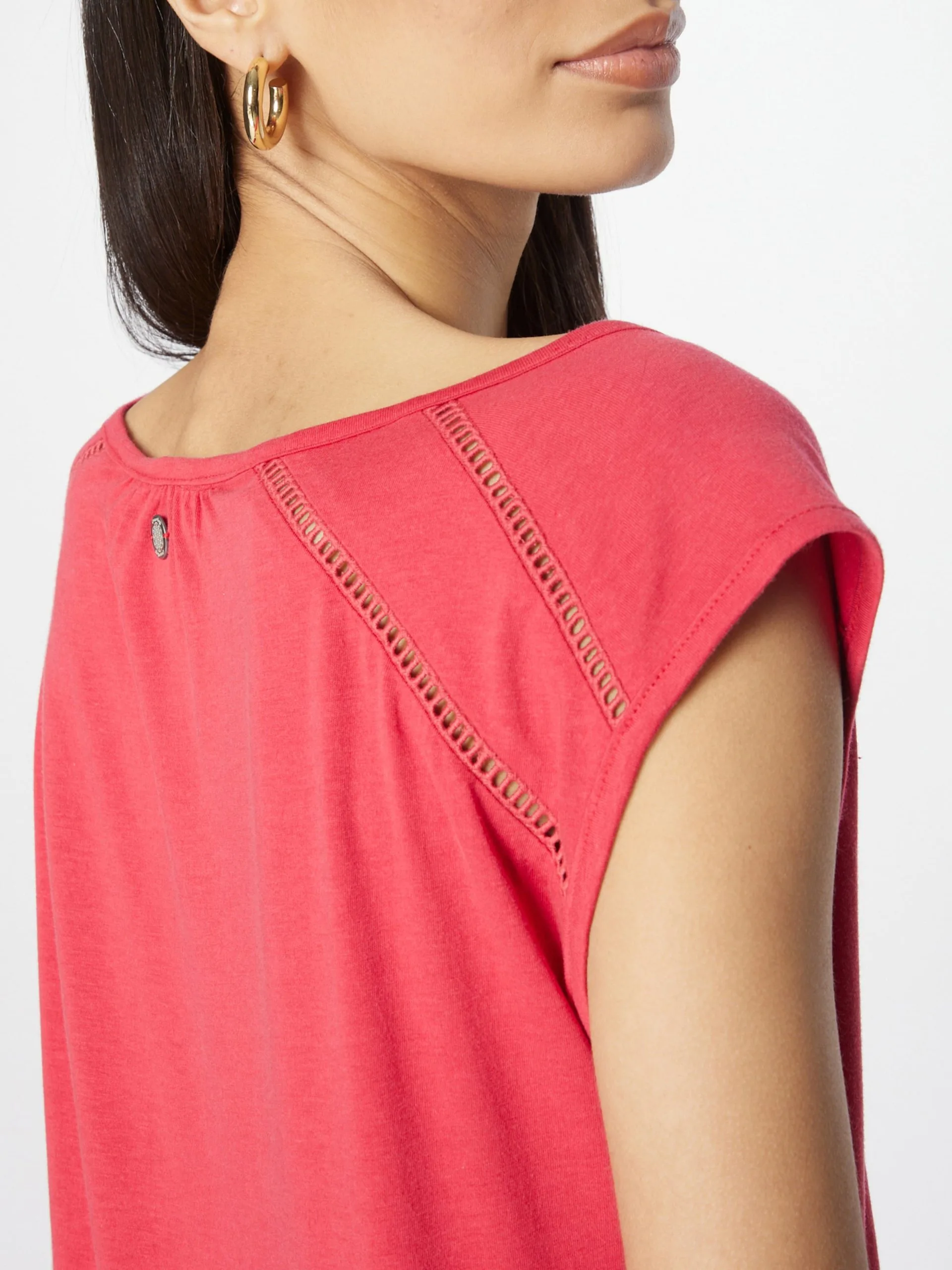 Ragwear T-shirts Shirt JUNGIE Dames Rood 2 Ragwear T-shirts Shirt JUNGIE Dames Rood - Afbeelding 2