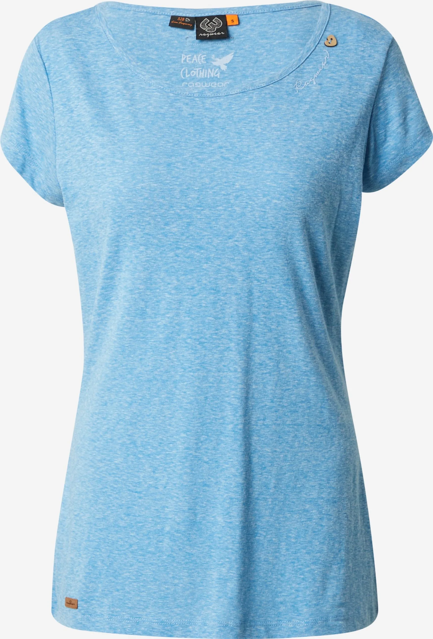 Ragwear T-shirts Shirt MINTT Dames Lichtblauw 1 Ragwear T-shirts Shirt MINTT Dames Lichtblauw