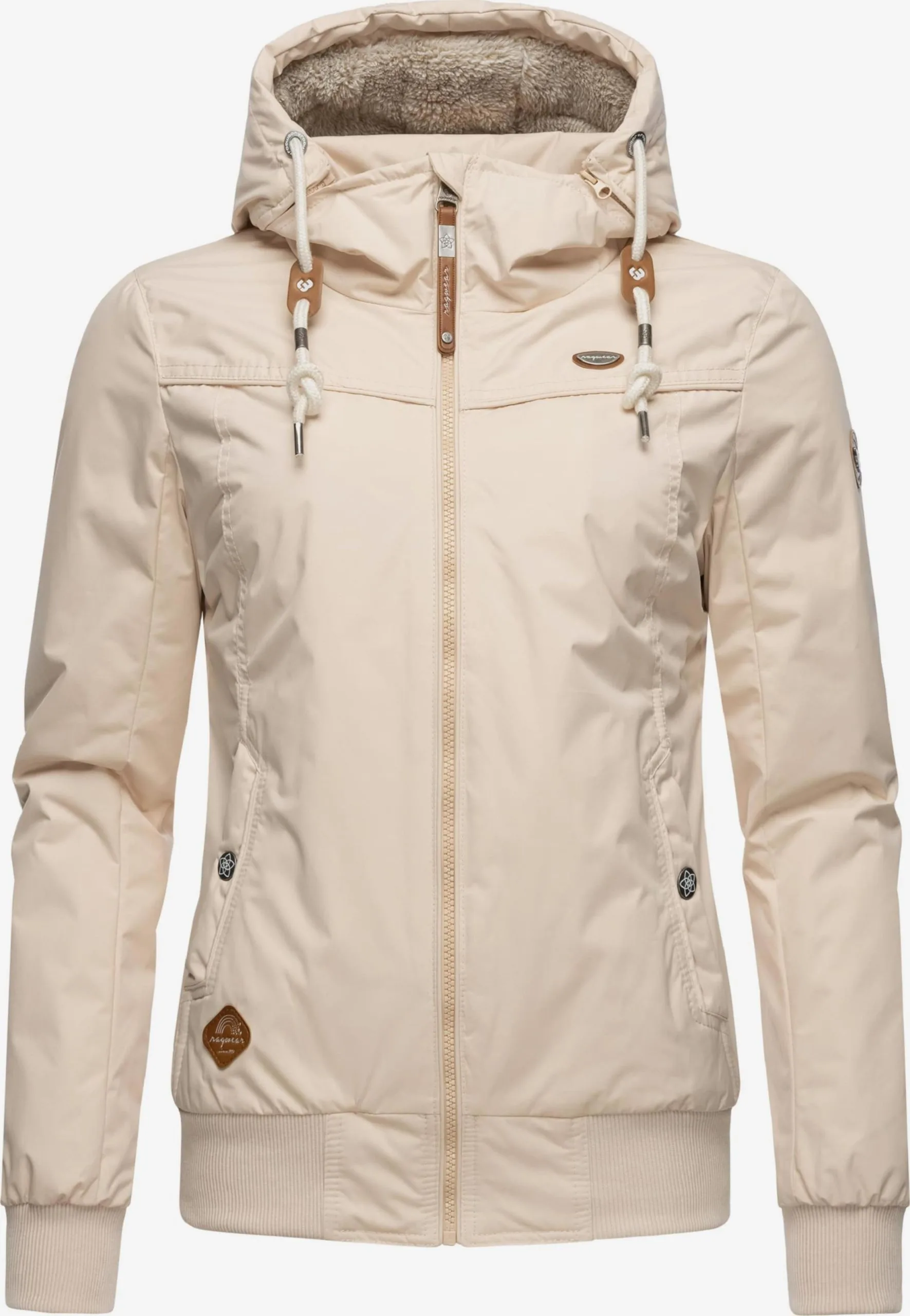 Ragwear Outdoor Jassen Functionele Jas Jotty Dames Beige 1 Ragwear Outdoor Jassen Functionele Jas Jotty Dames Beige