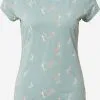 Ragwear T-shirts Shirt MINT Dames Smoky Blue