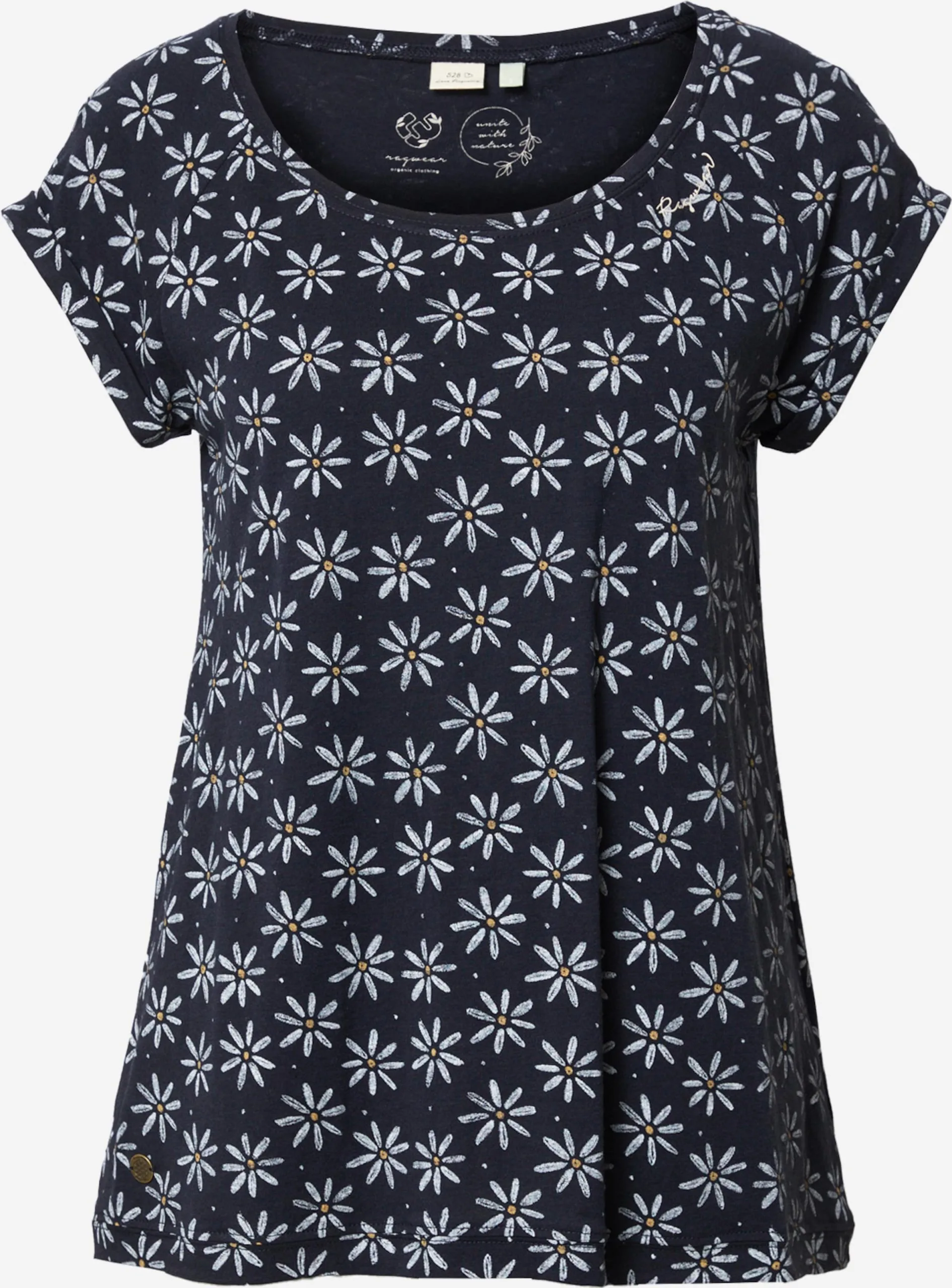 Ragwear T-shirts Shirt ZILDA Dames Navy 1 Ragwear T-shirts Shirt ZILDA Dames Navy