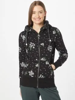 Ragwear Sweatvesten Sweatvest Dames Zwart -Ragwear Verkoopwinkel 9b104416fccf2c9a16f355d89a30e85e