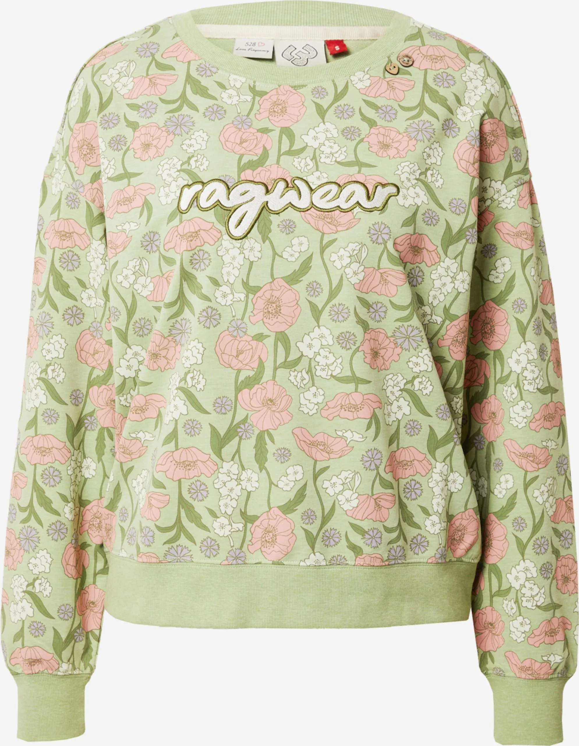 Ragwear Sweatshirts Sweatshirt JAVVA Dames Pastelgroen / Lichtgroen 1 Ragwear Sweatshirts Sweatshirt JAVVA Dames Pastelgroen / Lichtgroen