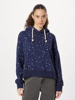 Ragwear Hoodies Sweatshirt RUFLE BIRDS Dames Navy -Ragwear Verkoopwinkel 9eec43092893ae081f3ca15182df6a1b