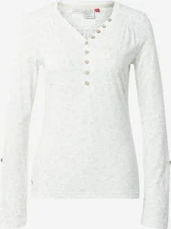 Ragwear Longsleeves Shirt Dames Wit