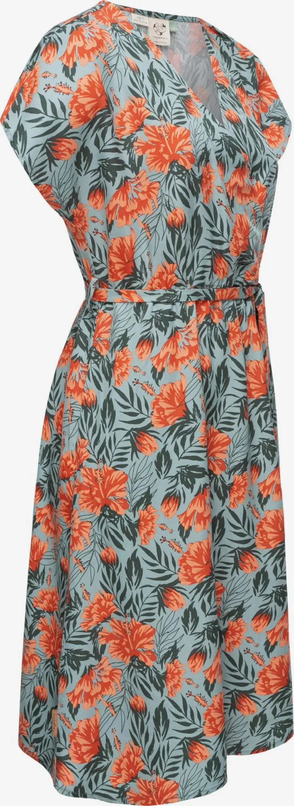 Ragwear Zomerjurken Zomerjurk Selyma Dames Groen / Spar 2 Ragwear Zomerjurken Zomerjurk Selyma Dames Groen / Spar - Afbeelding 2