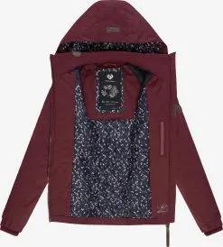 Ragwear Outdoor Jassen Functionele Jas Dizzie Dames Wijnrood -Ragwear Verkoopwinkel a21688dd246131024b244b6163e73aac