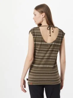 Ragwear T-shirts Shirt GREETA Dames Olijfgroen -Ragwear Verkoopwinkel a4670f6f134b035d609823e1e065adc3