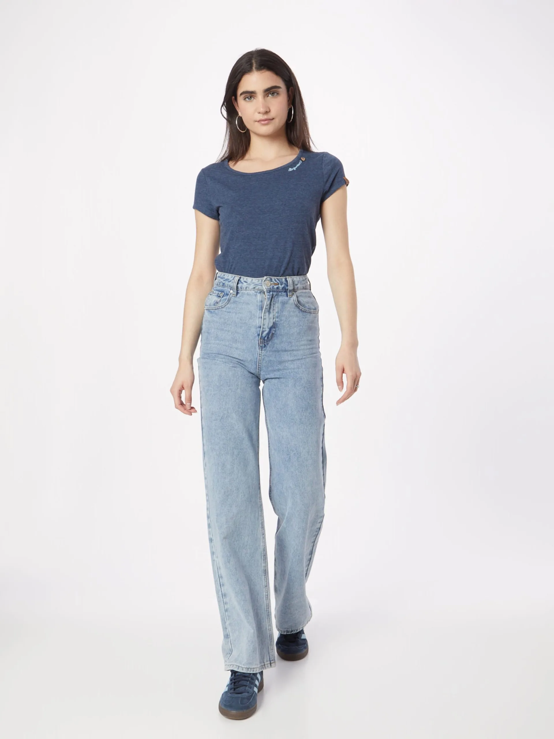 Ragwear T-shirts Shirt MINTT Dames Indigo 5 Ragwear T-shirts Shirt MINTT Dames Indigo - Afbeelding 5