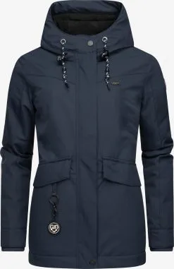 Ragwear Outdoor Jassen Functionele Jas Jazmin Remake II Dames Navy