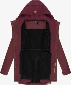 Ragwear Parkas Tussenparka Ybela Dames Wijnrood 9 Ragwear Parkas Tussenparka Ybela Dames Wijnrood -Ragwear Verkoopwinkel ac9775f8f145d9c8ba77c2b6712aee2a
