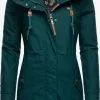 Ragwear Parkas Winterparka Tawny Dames Donkergroen