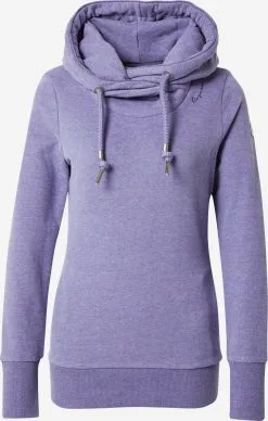 Ragwear Hoodies Sweatshirt GRIPY BOLD Dames Lila Gemêleerd