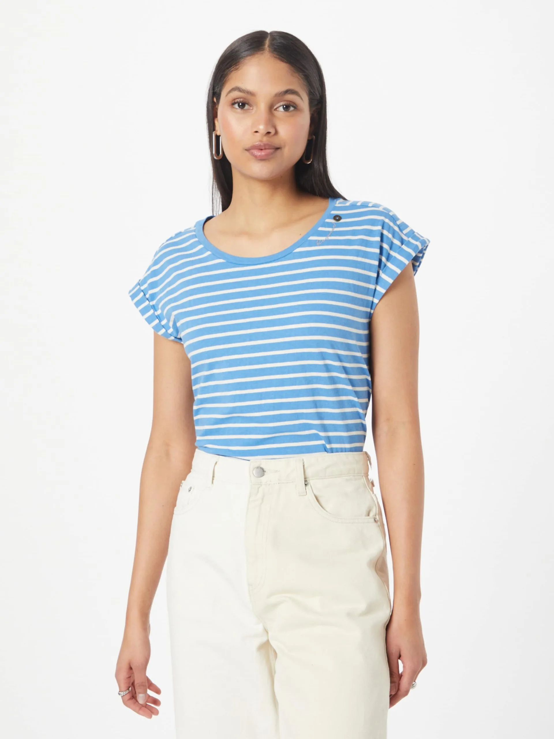 Ragwear T-shirts Shirt MALLORY Dames Blauw 3 Ragwear T-shirts Shirt MALLORY Dames Blauw - Afbeelding 3