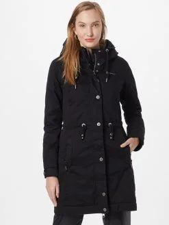 Ragwear Parkas Tussenparka AURORIE Dames Zwart -Ragwear Verkoopwinkel b0c149b80a0b73a5c14dc4f4ff270919