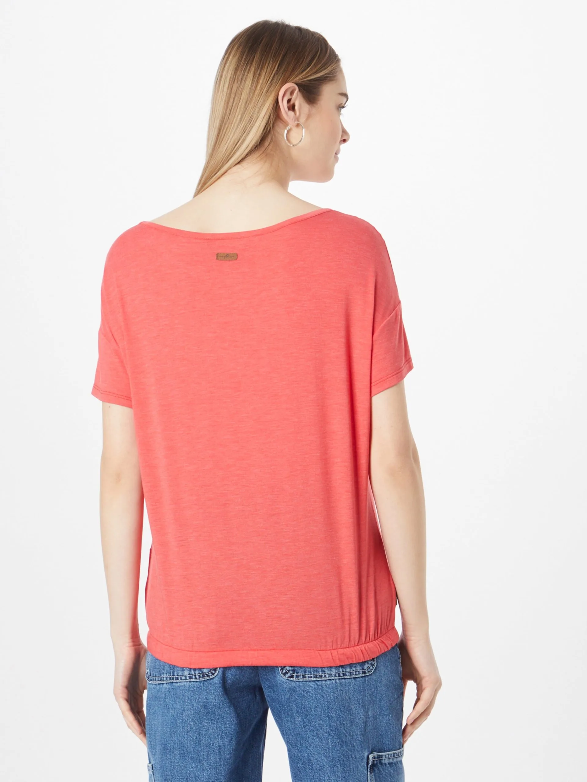 Ragwear T-shirts Shirt NICKA Dames Watermeloen Rood 4 Ragwear T-shirts Shirt NICKA Dames Watermeloen Rood - Afbeelding 4