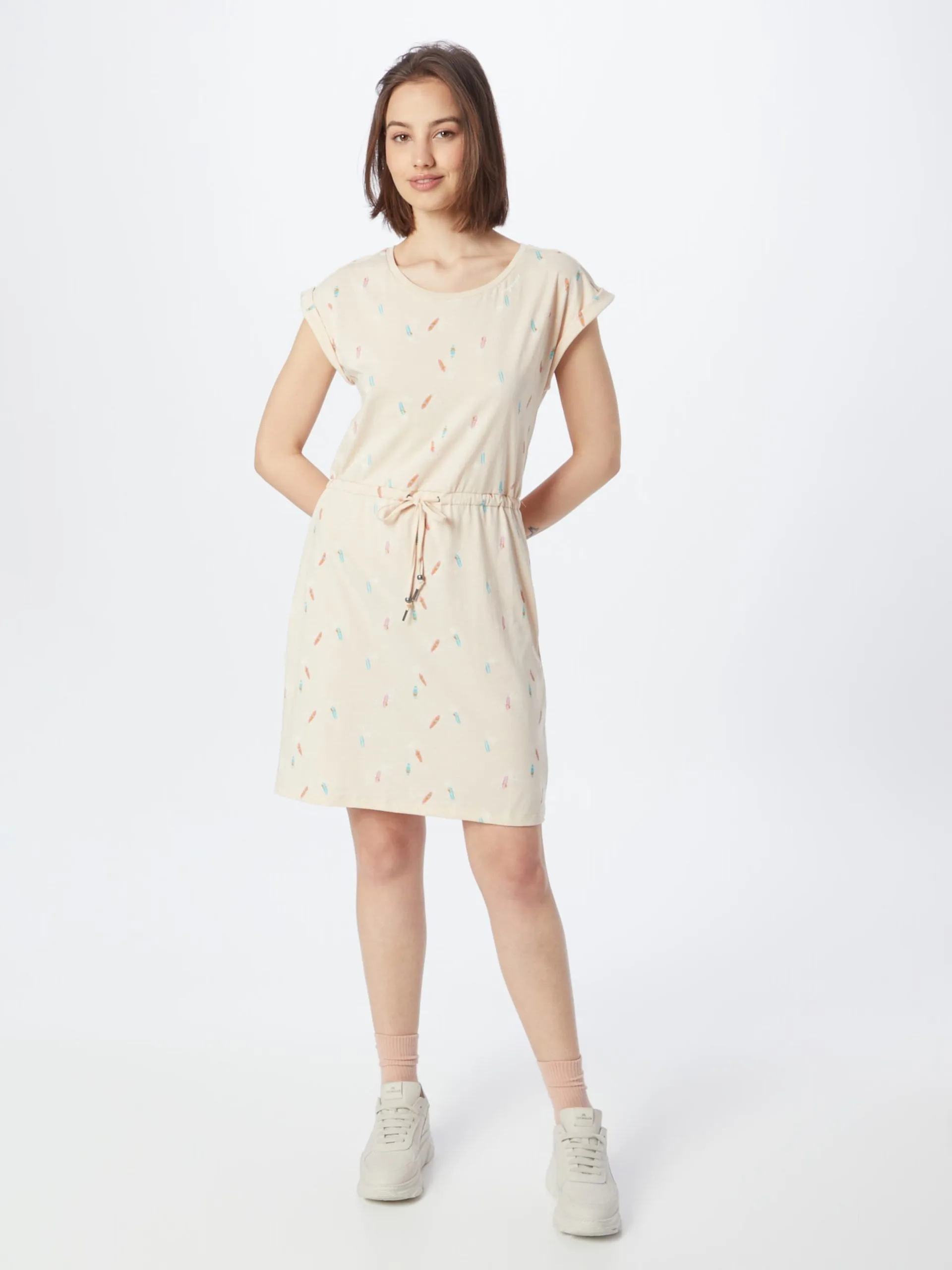 Ragwear Zomerjurken Zomerjurk MALLORY Dames Crème 2 Ragwear Zomerjurken Zomerjurk MALLORY Dames Crème - Afbeelding 2