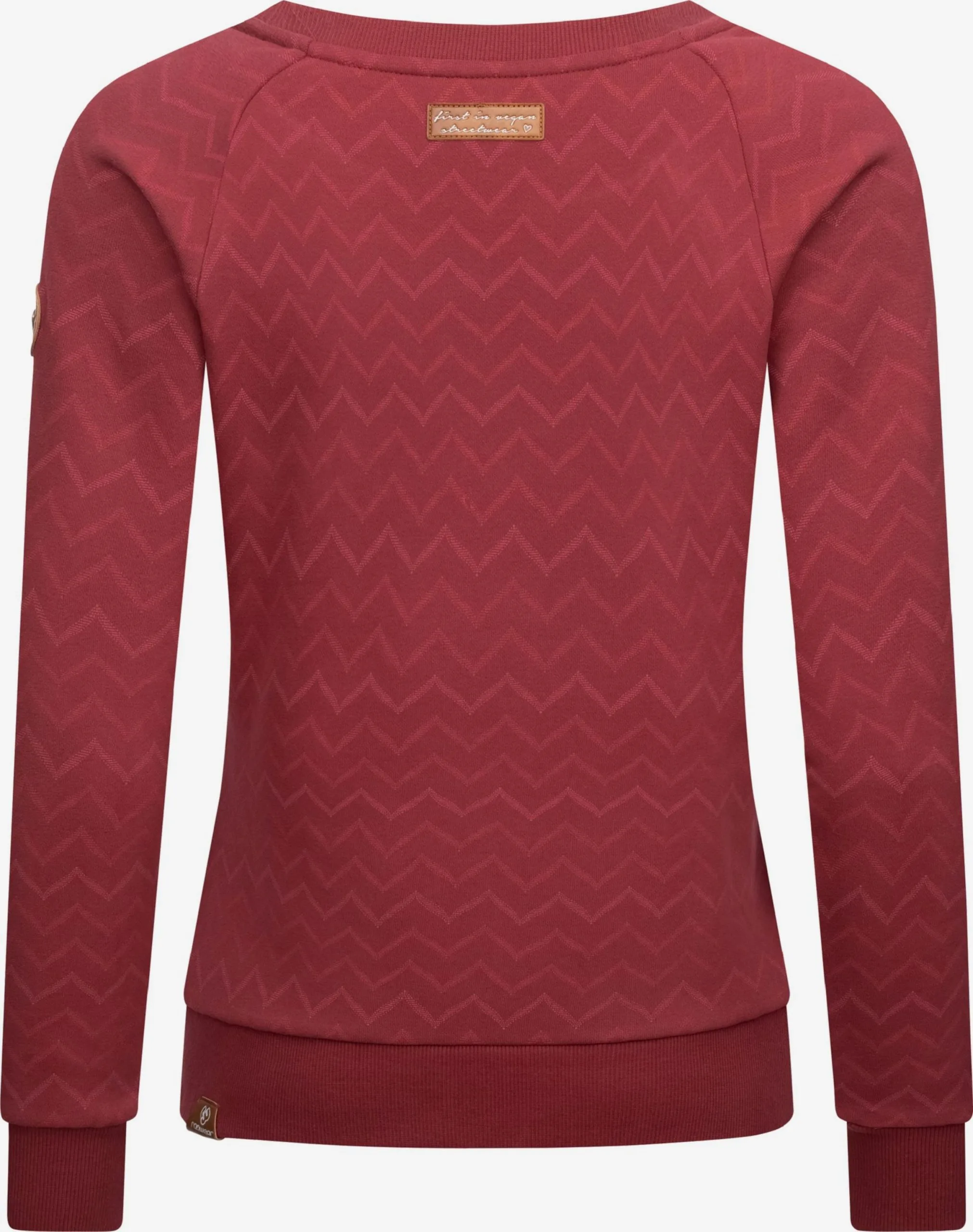 Ragwear Sweatshirts Sweatshirt Daria Dames Wijnrood 3 Ragwear Sweatshirts Sweatshirt Daria Dames Wijnrood - Afbeelding 3