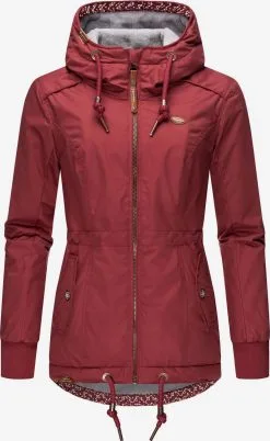 Ragwear Outdoor Jassen Functionele Jas Danka Dames Wijnrood -Ragwear Verkoopwinkel b977543f454069626a1858258d7f8b23