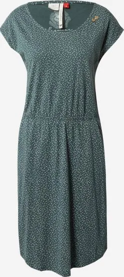 Ragwear Zomerjurken Zomerjurk LILITHE Dames Donkergroen