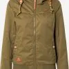 Ragwear Tussenjassen Tussenjas Jotty Dames Olijfgroen