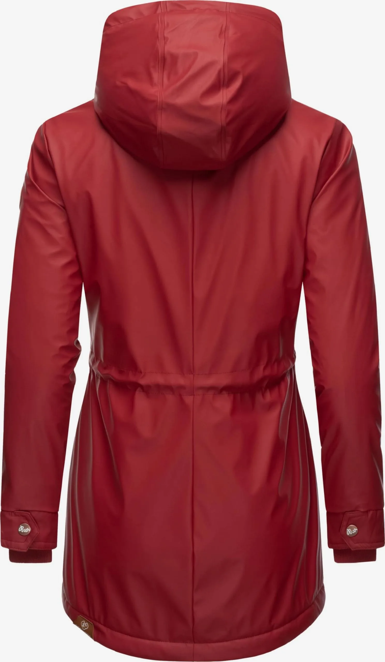 Ragwear Outdoor Jassen Functionele Jas Monadis Rainy Dames Robijnrood 4 Ragwear Outdoor Jassen Functionele Jas Monadis Rainy Dames Robijnrood - Afbeelding 4