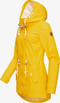 Ragwear Outdoor Jassen Functionele Jas Monadis Dames Geel -Ragwear Verkoopwinkel c1532ae36c291fa5dbe78e686801e256