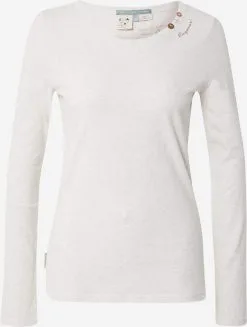 Ragwear Longsleeves Shirt FLORAH Dames Lichtbeige