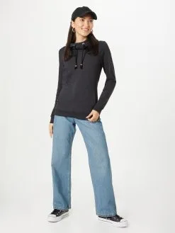 Ragwear Hoodies Sweatshirt FLORA Dames Donkergrijs -Ragwear Verkoopwinkel c1e6a8035a043b9a7a0b1e40d19bcdfd