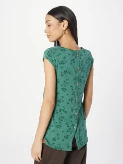 Ragwear T-shirts Shirt DOMINNICA Dames Groen / Donkergroen -Ragwear Verkoopwinkel c349ecd2eacb296b7561131ffaf046dc