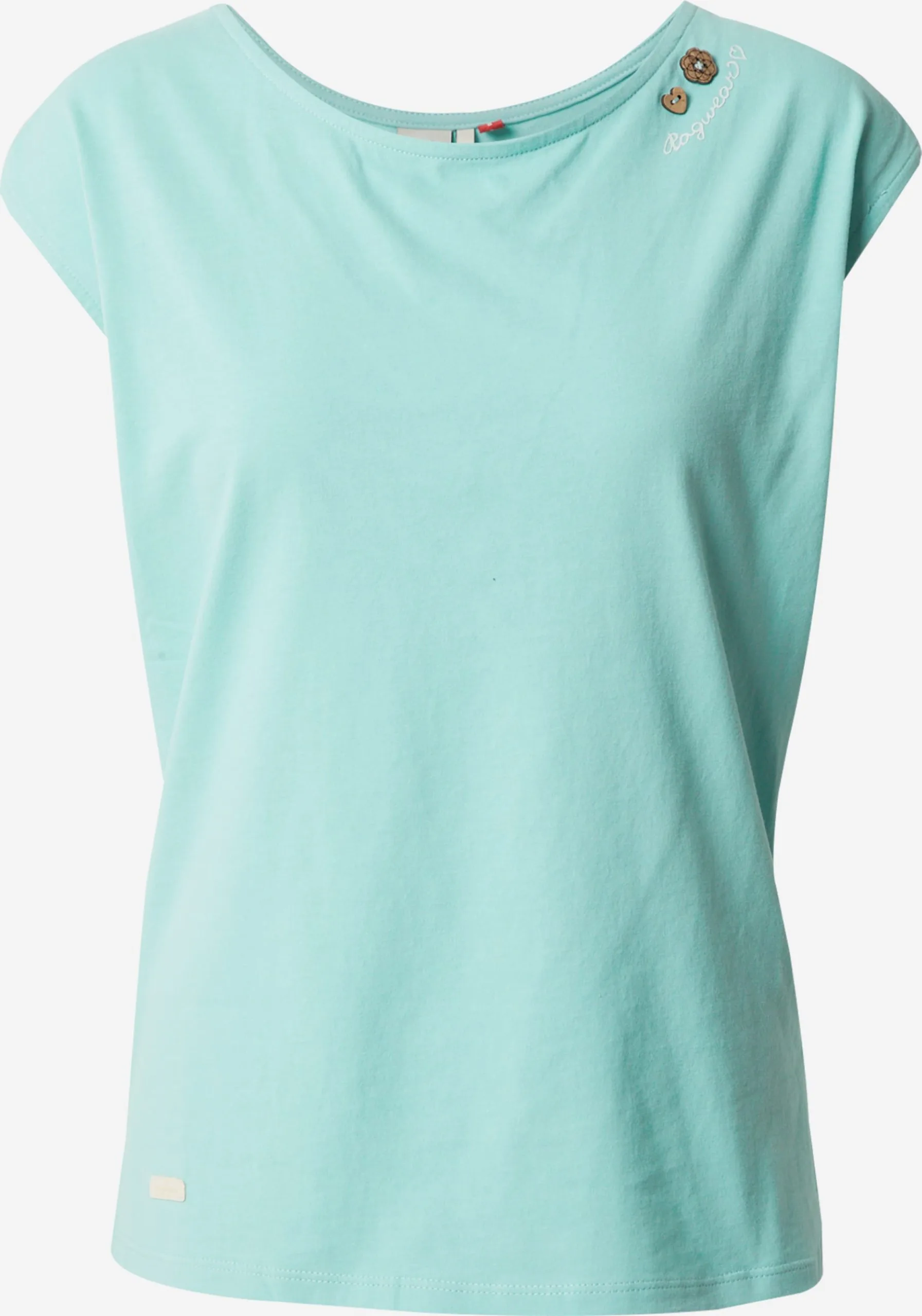 Ragwear T-shirts Shirt GREETA Dames Aqua 1 Ragwear T-shirts Shirt GREETA Dames Aqua